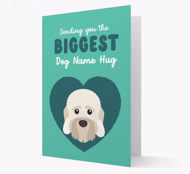 Biggest Hug: Personalised {breedFullName} Card